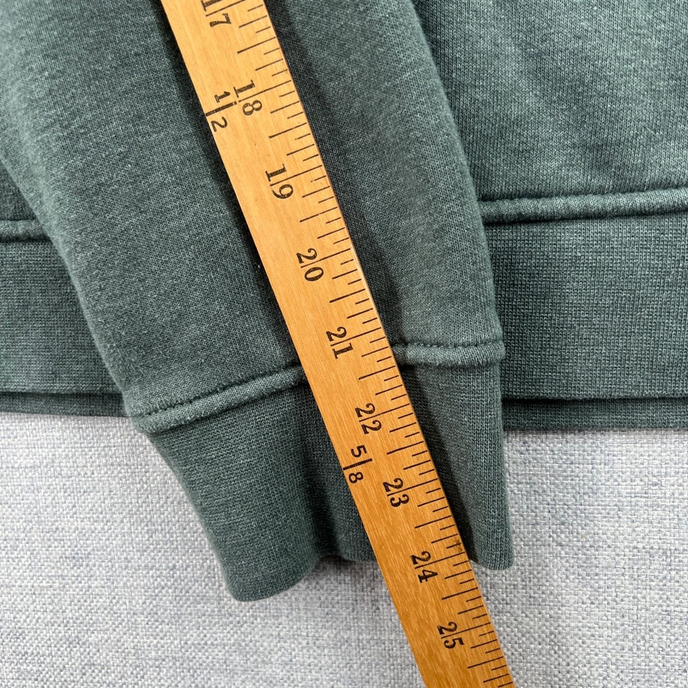 Carhartt Women's 2X Relaxed Fit Midweight C Logo Graphic Sweatshirt Green - Picture 8 of 10
